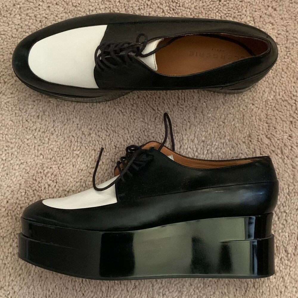 Robert Clergerie Two-Tone Platform Shoes